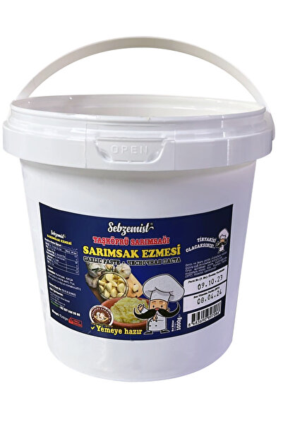 Sarımsak Püresi (Ezmesi) 1000 gr