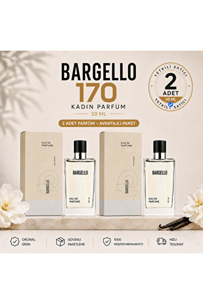 Bargello BAYAN PARFÜM 170 ORİENTAL 50 ML EDP 198658695089 x2