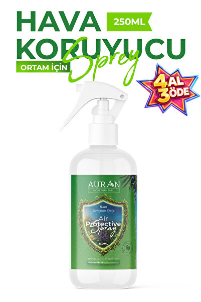 AURAN Air Protective Doğal Aromatik Ortam Ve Hava Koruyucu Bitkisel Sprey Doğ...