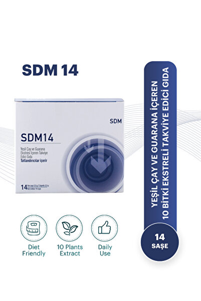SDM GIDA Sdm 14 - Ödem Atımını Destekleyen Gıda Takviyesi