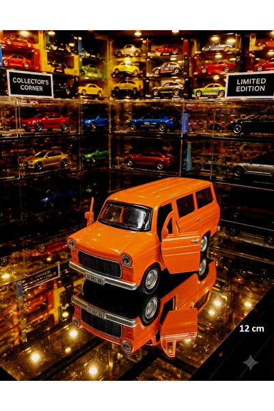 OYUNCAKSAHİLİ Ford Mark 1 Transit 1969 Tarz Minibüs Nostalji 12cm Çekbırak Me...