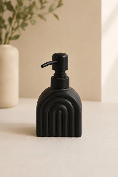 KLARHAUS Modern Kemer Desenli, Minimal İskandinav Cam Sıvı Sabunluk - 250 ML ...