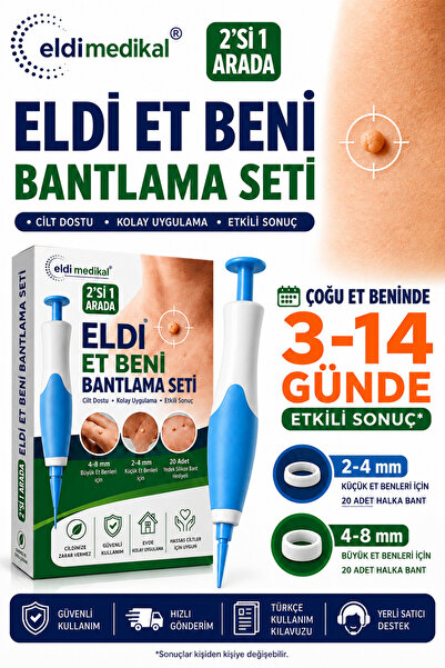 ELDİ 2’si 1 Arada Et Beni Bantlama Seti-Evde Pratik Uygulama