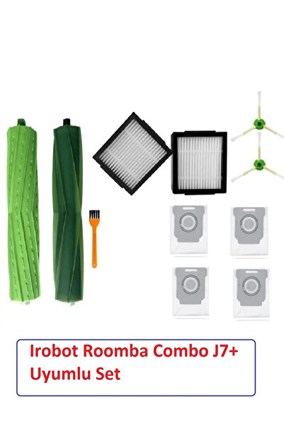 LİN GRUP Roomba J7 Combo - Робот прахосмукачка и съвместим комплект за подмяна