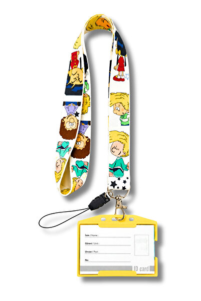 excarpin Cedric Themed Set Neck Lanyard and Card Holder