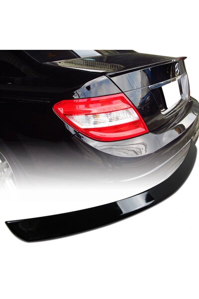 Genel Markalar Mercedes C Class W204 AMG Bagaj Üstü Spoiler Abs Plastik Parla...