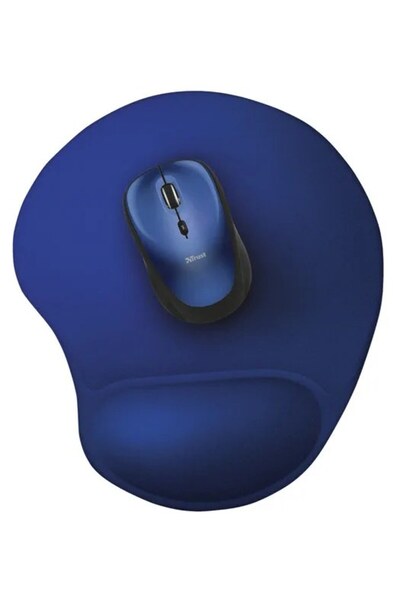 Trust 20426 Bigfoot Gel Mouse Pad cu suport pentru încheietura mâinii - Albastru