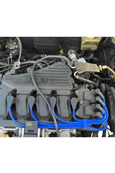 CHAMPION SPARK PLUG WIRE SET Fıat Palıo 1.6 16v 96> 4cc 8.5 Mm Mavi Silikon P...