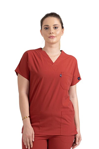 Class Üniforma Lycra Single Top Unisex Medical Nurse and Doctor Uniform Surgi...