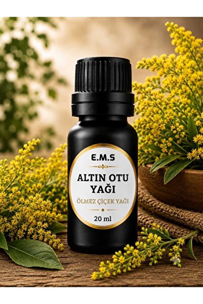 E.M.S AVM 20 ML Gold Herb Oil - Non-Dying Flower Oil, Anti-Aging Skin Care Oil