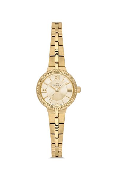 RMS Zeitmeister Rms.1.Ag2239.25 Crystal Glass 3 Atm Water Resistant Gold Colo...