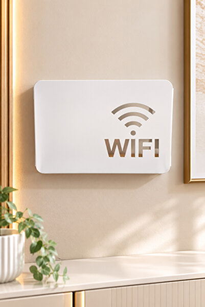 VENON Metal Wifi Modem Storage Box 24Cmx18Cm Pc Computer Cable Hider Decorati...