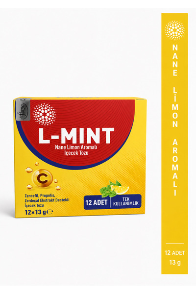 Korurla L-mint Nane Limon Aromalı Içecek Tozu