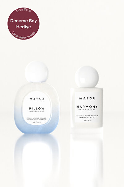 MATSU Pillow Hair&Body Mist + Harmony Hair Perfume Seti | 2x50 ml