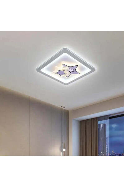 OEM Lustra LED KATHLEEN RGB 15W, lumina Calda/Neutra, Alb