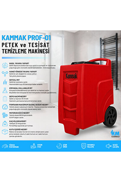 Prof-01 Petek Temizleme Makinesi