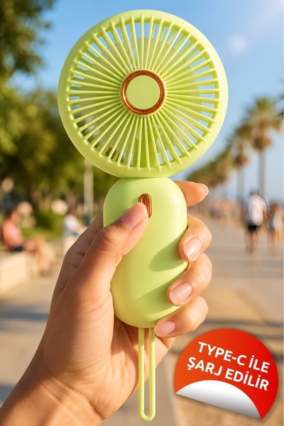 iThink Original Accessories MİNİ TAŞINABİLİR FAN TYPE-C ŞARJLI EL VANTİLATÖRÜ...
