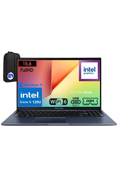 ASUS Vivobook 15 Intel Core 5-120U 8gb Ram 512GB SSD 15.6" Windows 11 Home X1...