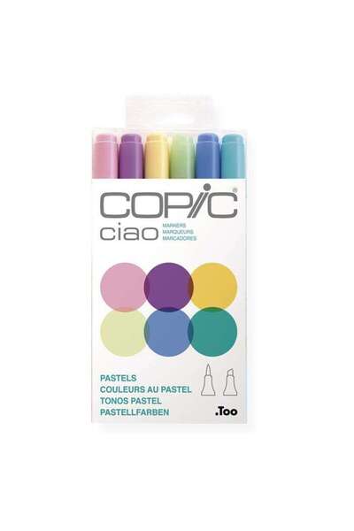 Generic Brand Ciao Pastels Set of 6