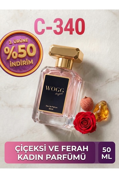 WOGG PARFÜM Sıgnaturee - C340 | Uzun Süre Etkili Kış Kadın Parfümü | Kalıcı Ç...