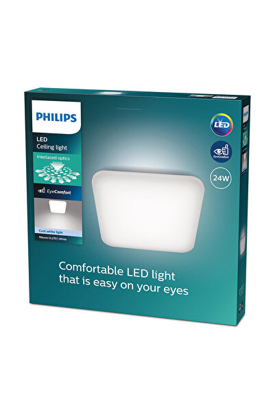 Philips Mauve Kare Plafonyer 24w 4000k