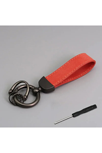Choice1 Red Multiple Colors Luxury Car Key Chain Genuine Leather Key Chain Pu...