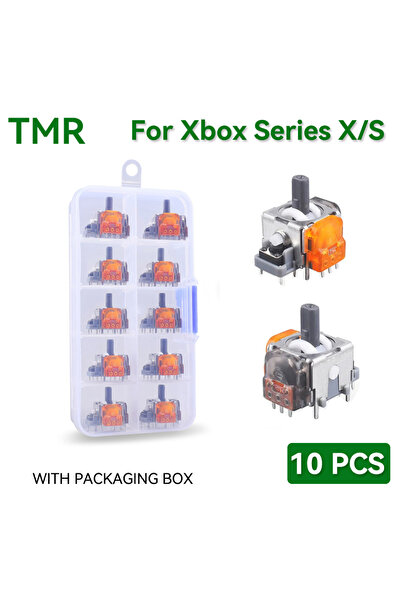 Choice for XBOX 10PCS 2-4-10PCS TMR Hall Effect Joystick 3D Analog Stick Sens...