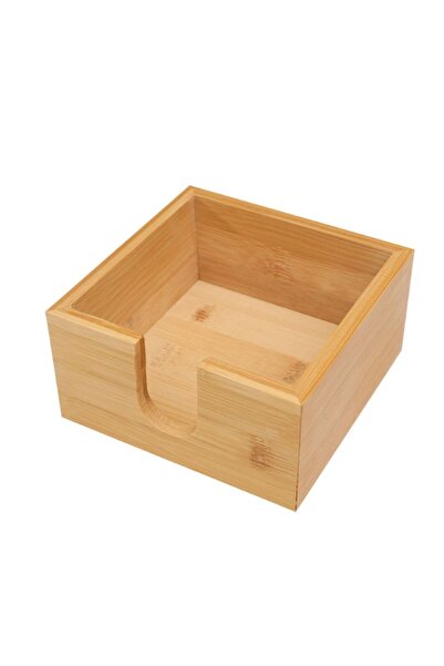 Choice khaki Tissue Box Restaurant Accessory Multi-function Case Bamboo Napki...