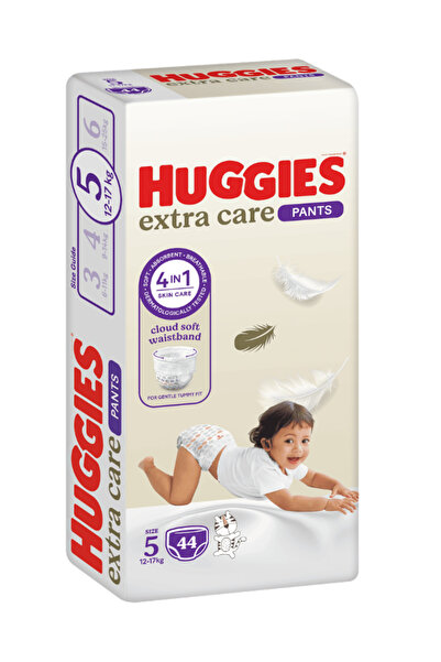 Huggies حفاضات بالغين من هاجيز، عبوة اقتصادية من 44 حفاضة, مقاس 5