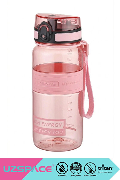 Uzspace 650ml New Collection Standard Size Silicone Body Tritan Water Bottle ...