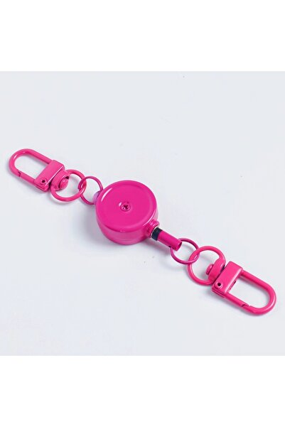 choice2 Rose Anti theft Retractable Key Holder Metal Easy Pull Buckle Rope El...
