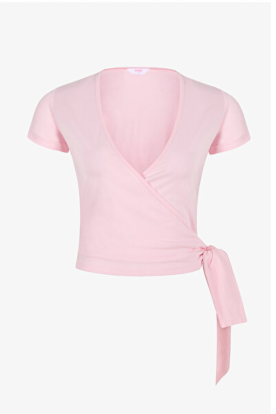 Penti Pembe Ballet Wrap Üst