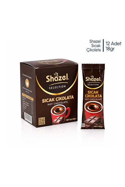 Shazel Sıcak Çikolata 18 gr x 12 Adet