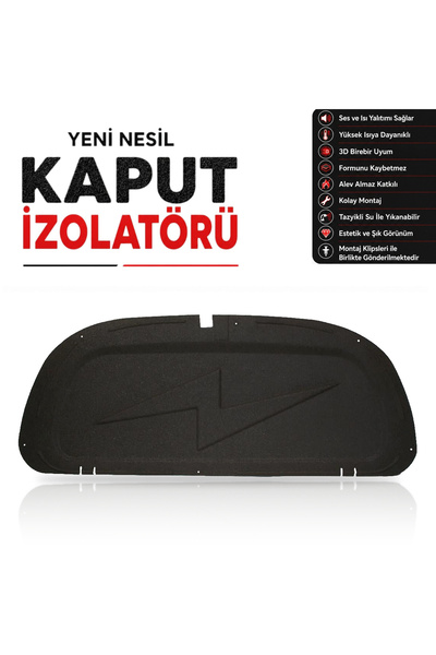 öz-iş Toyota Corolla Sedan Kaput Izolatörü - izalatör (2020 Kasım Sonrası) Uy...