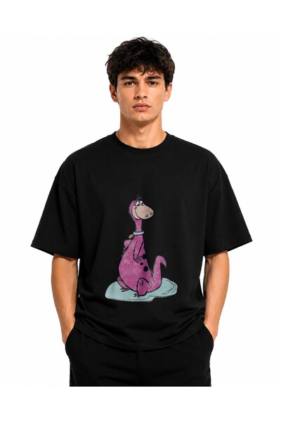 Inscriptie Tricou Unisex Bumbac Premium Casual " Dino "