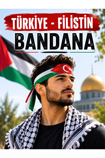 Asyabayrak 10 قطع من الضمادات الفلسطينية التركية