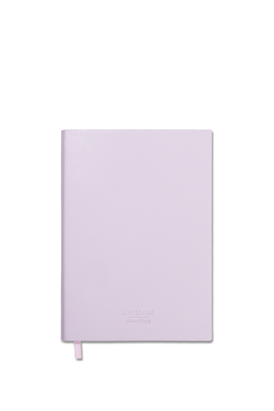 Victoria's Journals غطاء مرن من سوفتتونز لدفتر الجيب A6 كريمي 96 صفحة. مخطط