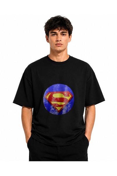 Inscriptie Ουνισέξ Βαμβακερό T-Shirt Υψηλής Ποιότητας με Κυκλικό Λογότυπο Σού...