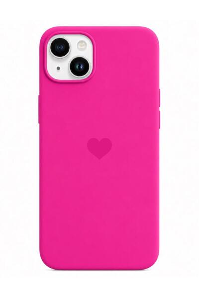 3GEN CASE iPhone 13/14/15 Uyumlu Logo Kalp Desenli Renkli Lansman Kılıf İçi K...