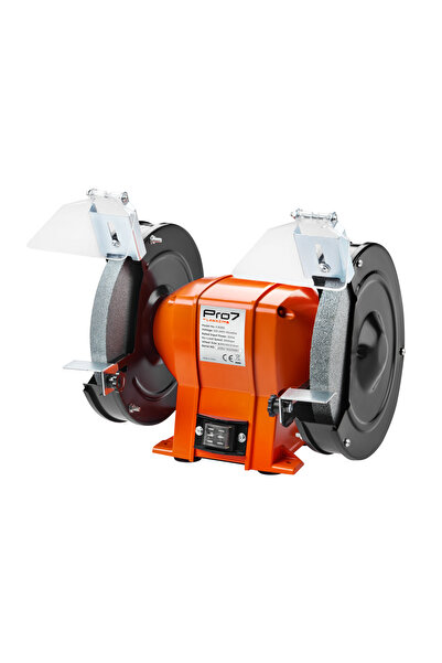 Lawazim Pro7 350W 8'' Bench Grinder for Metal, Wood, Sharpening, Polishing, C...