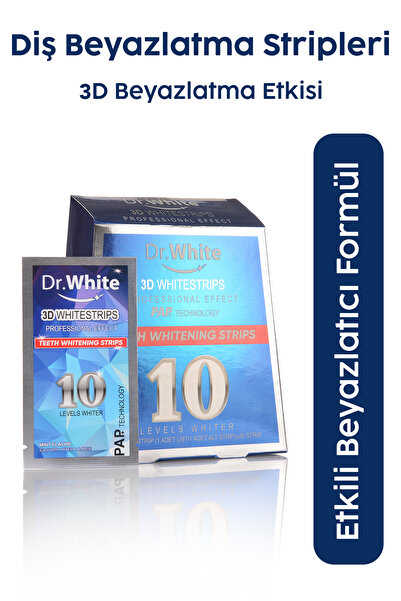 Dr.White Dr. White Whitening Strip 10 Pieces