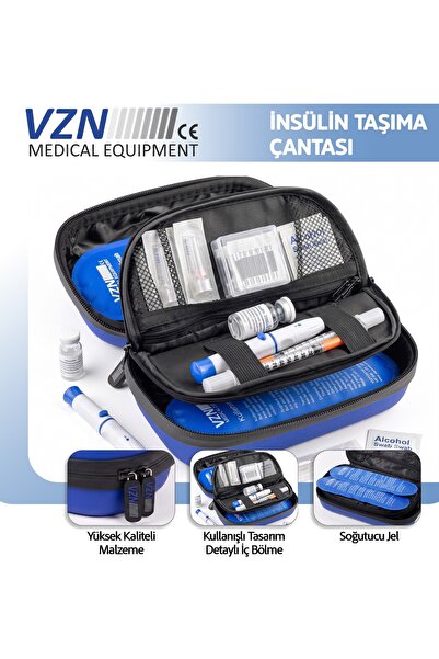 VZN Insülin Taşıma Çantası Çift Jelli Ybh-2113