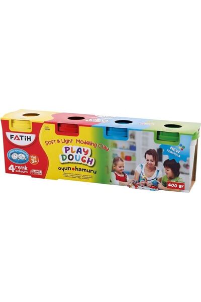 Fatih FATİH 4 RENK OYUN HAMURU 400 GR