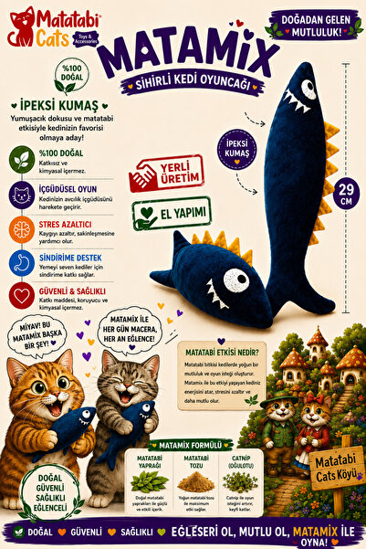 MATATABİ CATS Spino Matatabi Matamix (Matatabi Leaf, Matatabi Powder, Premium...