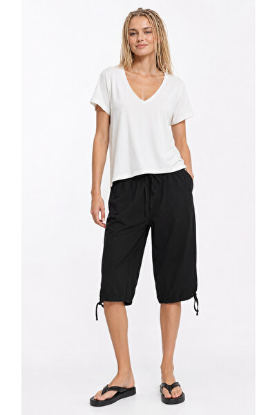 Kallisto 2 paketa Off White 100% pamuk V izrez Pleteno T-shirt
