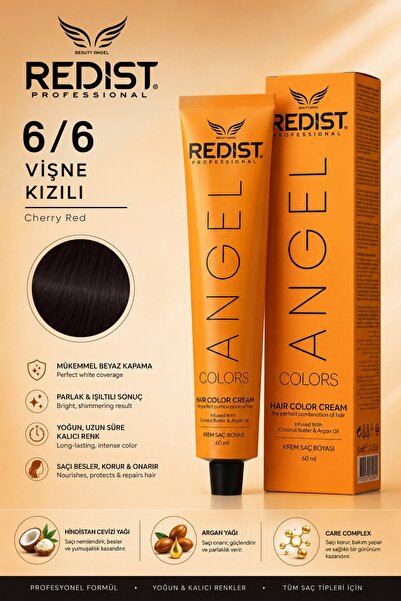 Redist Saç Boyası 60 ml 6/6 Vişne Kızılı