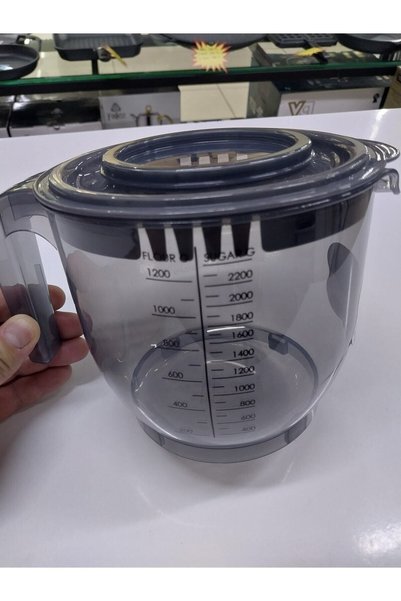 Technow Vp-023 2200ml Whisk Mixer Bowl with Lid