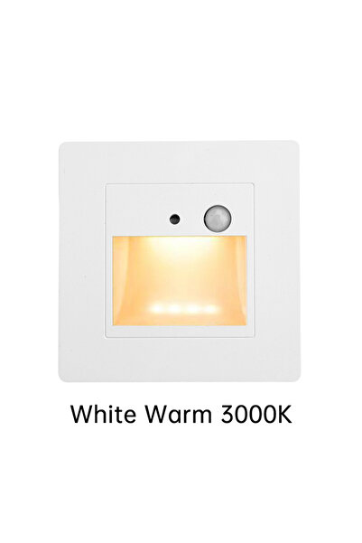 Choice1 White Style B PIR Motion Detector Sensor Led Stair Light Infrared Hum...