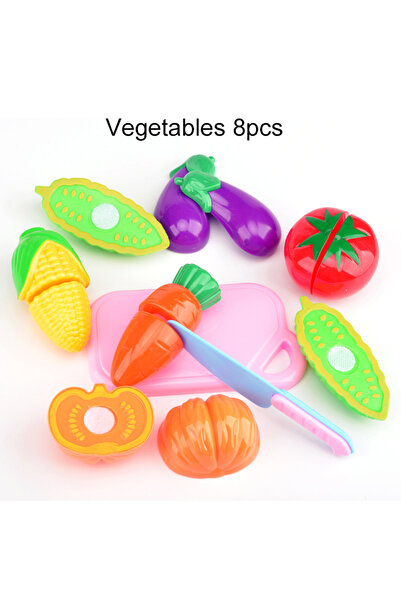 Choice 8pcs A0802 Simulated Fruit and Vegetable Cutting Play Toys Children Pr...