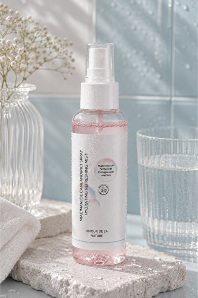AMOUR DE LA NATURE Nemlendirici Canlandırıcı Sprey 100ml